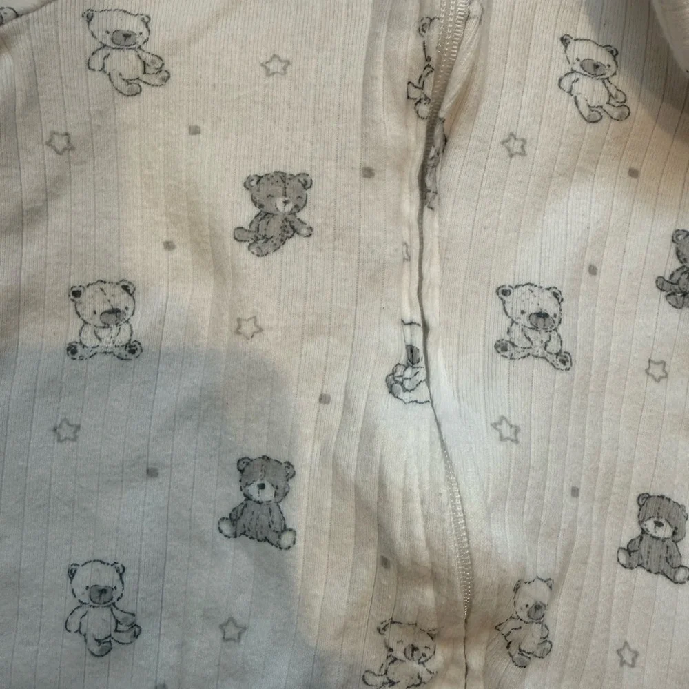 NWOT Little Me Teddy Sleeper Set